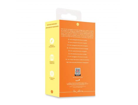 Mini Rechargable Microboost Massager - Orange - 3