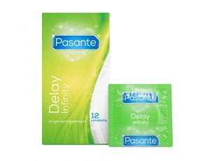 Pasante Delay/Infinity Condoms 12 pcs