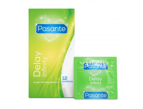 Pasante Delay/Infinity Condoms 12 pcs