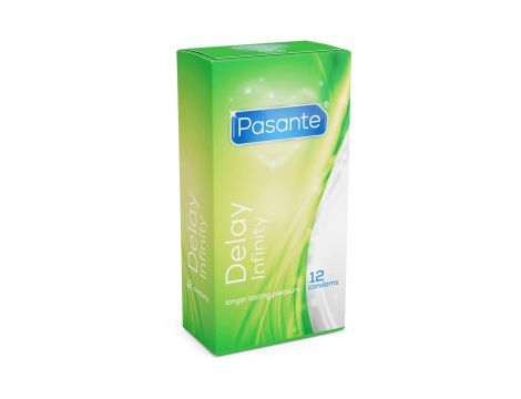 Pasante Delay/Infinity Condoms 12 pcs - 2