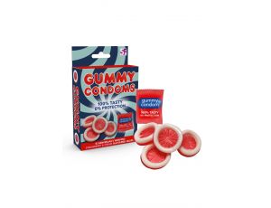 Prezerwatywy cukierkowe Gummy białe