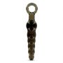 Korek analny z kulkami Worm szary Toyz4lovers - 3