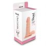 Dildo realistyczne Real Rapture biały 19 cm - 2