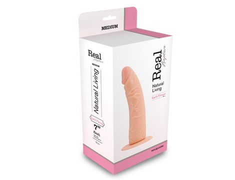 Dildo realistyczne Real Rapture 20 cm biały