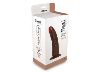 Dildo realistyczne Real Rapture PVC czarny 20 5 cm
