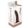 Dildo realistyczne Real Rapture PVC czarny 20 5 cm