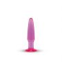 Korek analny Jammy Jelly Toyz4lovers PVC mały różowy - 3