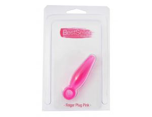 Korek analny palcowy Jammy Jelly Toyz4lovers różowy