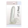 Dildo żelowy Real Rapture przezroczysty 8 cali - 2