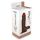 Wibrator realistyczny Real Rapture brązowy PVC 21.5 cm