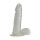 Dildo żelowe Real Rapture transparentne 16 cm