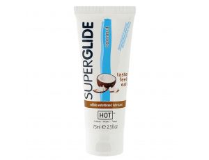 Żel poślizgowy jadalny kokosowy Hot Superglide 75ml