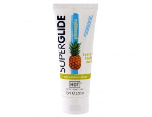 Żel poślizgowy Hot Superglide ananasowy jadalny wodny 75ml