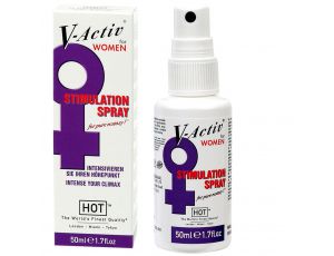 Spray stymulujący V-Activ dla kobiet Hot 50ml