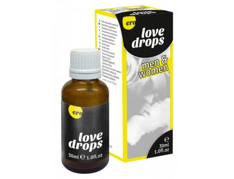 Krople miętowe Love Drops dla par Hot 30ml