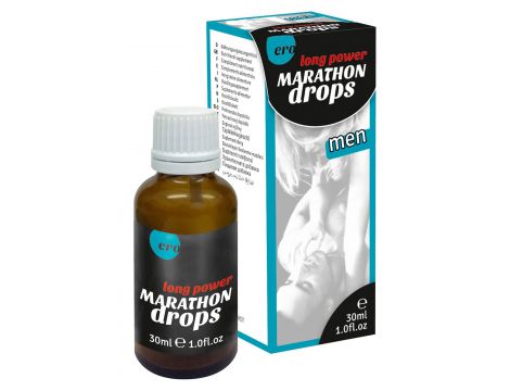 Krople opóźniające dla mężczyzn Marathon Hot 30 ml