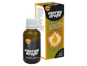 Krople Energy Drops z tauryną i guaraną Hot 30ml