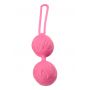 Kulki dopochwowe silikonowe Geisha Lastic jasnoróżowe 16,5 cm - 3
