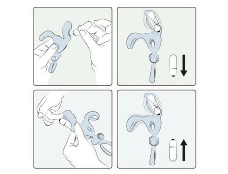 Pierścień wibrujący Spartacus R Adrien Lastic silikonowy 17,5 cm - 3