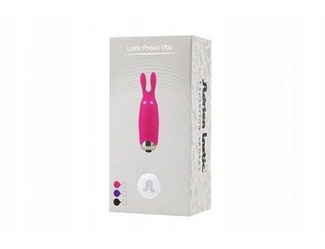 Wibrator króliczek Adrien Lastic silikonowy czarny 8 5 cm - 2