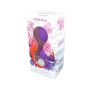 Kulki dopochwowe Alive silikonowe fioletowe 20 cm - 2