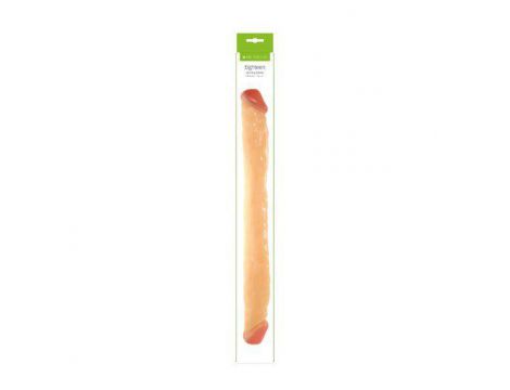 Dildo podwójne Me You Us żelowe 46 cm - 2