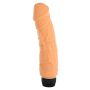 Wibrator realistyczny P Shape No.6 winylowy jasny 18 cm - 2