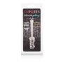 Klips na łechtaczkę z koralikami Calexotics stalowy niebieski 11 cm - 4