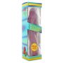 Realistyczne dildo żelowe Seven Creations fioletowe - 4