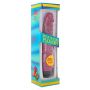 Wibrator żelowy realistyczny Seven Creations fioletowy 21 cm - 5