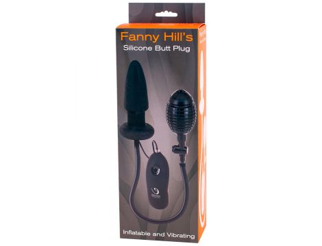 Fanny Hill Inflatable Buttplug Black - 4