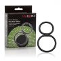 Pierścień erekcyjny gumowy Quick Release Double Helix czarny 6 cm - 9