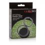 Pierścień erekcyjny gumowy Quick Release Double Helix czarny 6 cm - 10