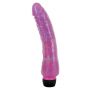 Wibrator żelowy Jelly No.1 fioletowy 21 cm na baterie AA - 2