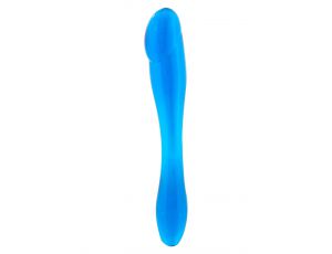 Dildo analne Seven Creations niebieskie 18 cm wodoodporne