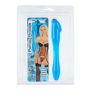 Dildo analne Seven Creations niebieskie 18 cm wodoodporne - 3