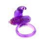 Pierścień wibrujący z uszami króliczymi fioletowy 7.2 cm - 6