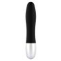 Wibrator mini żebrowany Seven Creations czarny 11 cm - 2