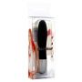 Wibrator mini żebrowany Seven Creations czarny 11 cm - 4