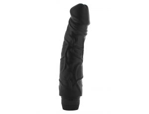 Wibrator realistyczny Pleasures czarny 18 cm