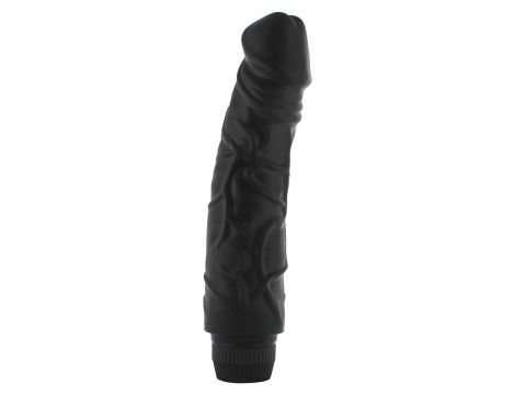 Wibrator realistyczny Pleasures czarny 18 cm