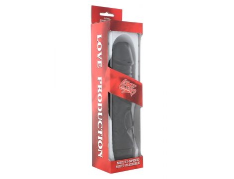 Wibrator realistyczny Pleasures czarny 18 cm - 3