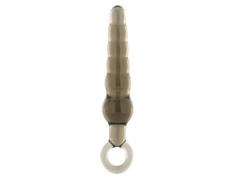 Stożkowy plug zatyczka analna korek z uchwytem - 3