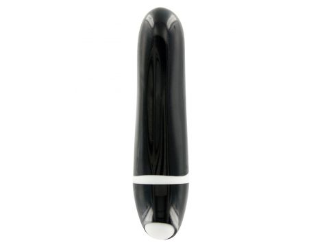 Mini wibrator bullet Quantum Vibe Therapy czarny 9 cm - 4