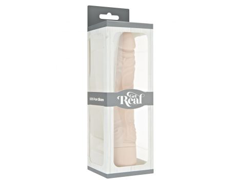 Wibrator realistyczny silikonowy ToyJoy jasny 20 cm - 5