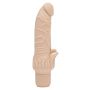 Wibrator silikonowy Classic Stim ToyJoy cielisty 22 cm - 2