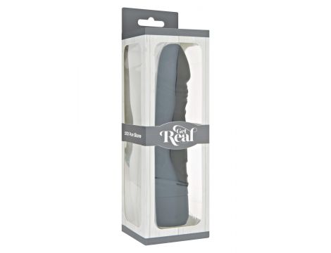 Realistyczny wibrator silikonowy ToyJoy Classic czarny - 4