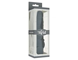 Wibrator silikonowy Classic Stim ToyJoy czarny 22 cm