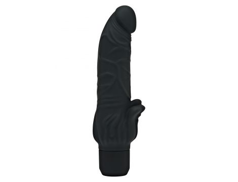 Wibrator silikonowy Classic Stim ToyJoy czarny 22 cm - 3