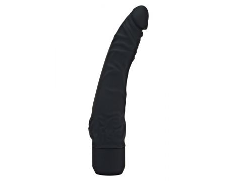 Wibrator silikonowy realistyczny ToyJoy slim czarny 21 cm